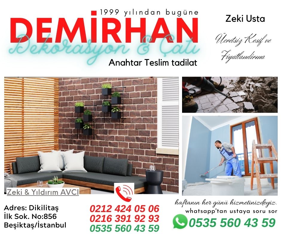 Sarıyer çatı firmaları